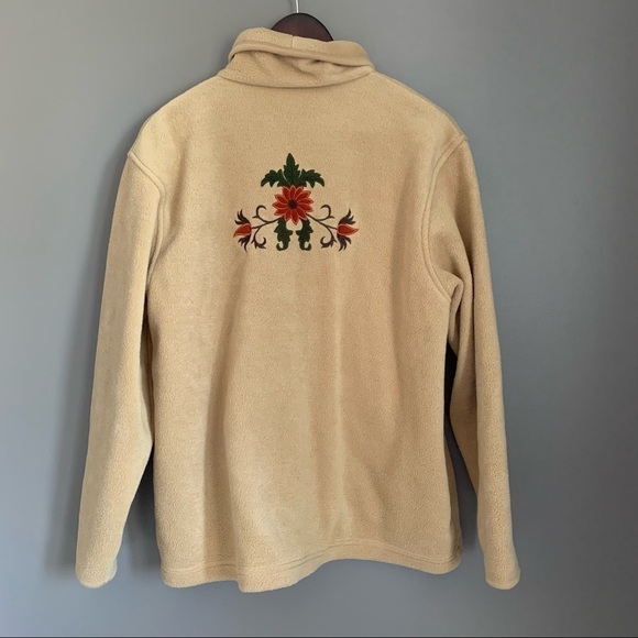 Northern Reflections Cozy Fleece Jacket Button Front M - Picture 3 of 5